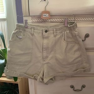 VINTAGE LEE DENIM MOM SHORTS DISTRESSED
